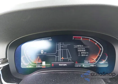 2022 BMW 530 I из США, поврежденный, VIN WBA53BH06NWX83565